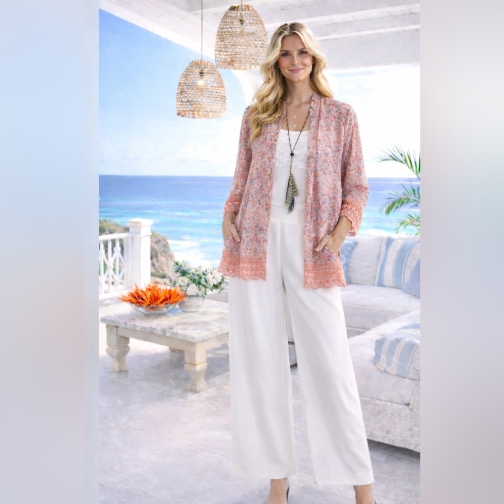 Wanderlust inspired floral spark lace fusion S/m